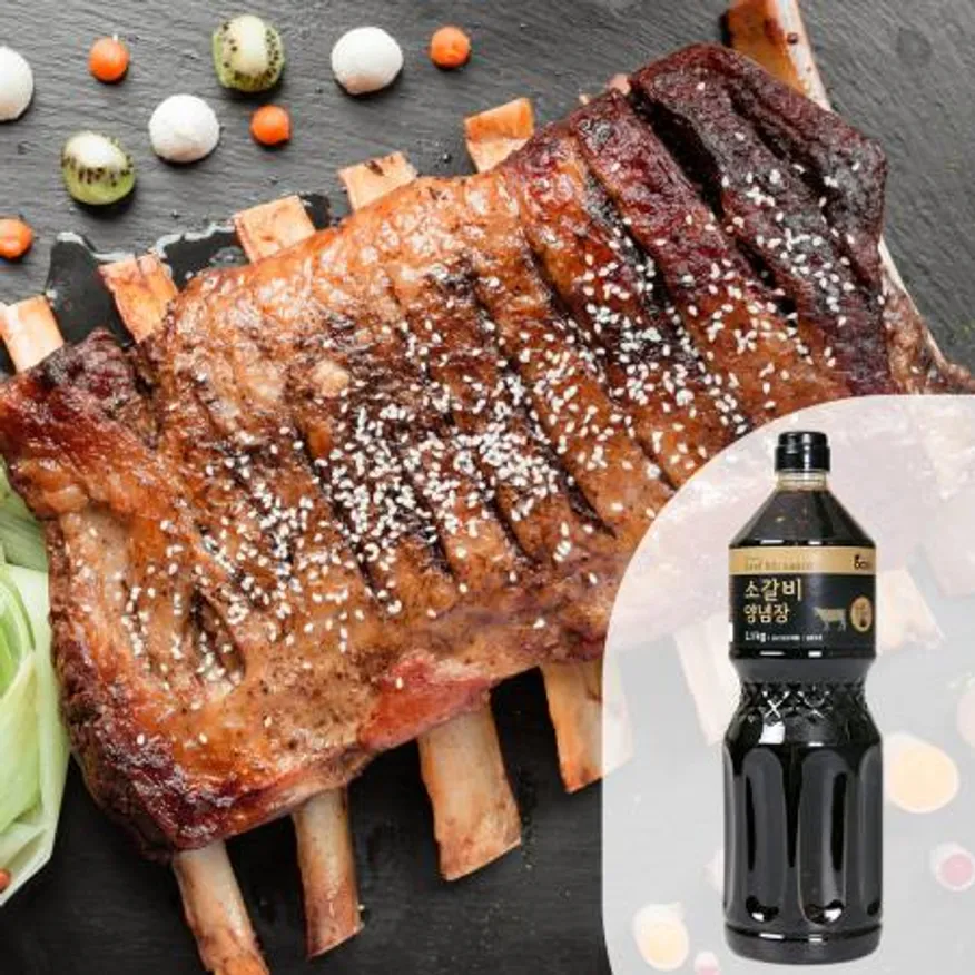 바로 소갈비양념장2.1kg 1BOX(8EA) 갈비양념장 소갈비양념 고기양념장 갈비양념소스 고기양념 갈비양념 대용량 업소용 이미지