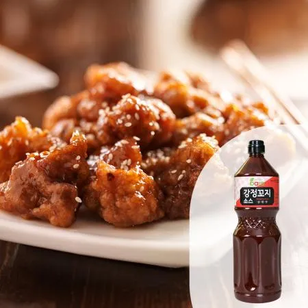 바로 강정꼬지소스2.15kg 1BOX(8EA) 강정양념 닭강정 떡강정 만두 꼬지양념장 대용량 업소용 이미지