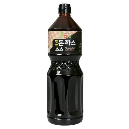 바로 만능돈까스소스2kg 1BOX(8EA) 돈까스소스 돈가스 오므라이스 스테이크 대용량 업소용