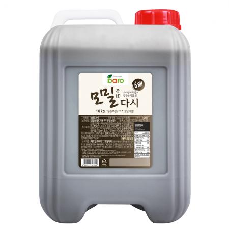 바로 모밀다시 10kg  메밀소바 모밀국수 육수 냉모밀 대용량 업소용 