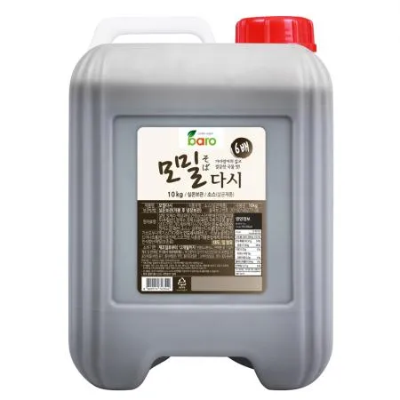 바로 모밀다시 10kg 메밀소바 모밀국수 육수 냉모밀 대용량 업소용