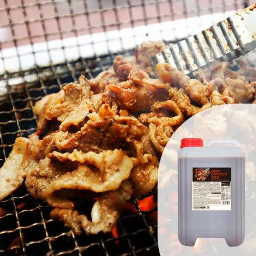 바로 연탄불맛 간장맛불고기양념장 10kg 연탄향 불향소스 간장불고기양념장 대용량 업소용 이미지