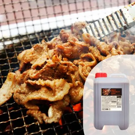 바로 연탄불맛 간장맛불고기양념장 10kg 연탄향 불향소스 간장불고기양념장 대용량 업소용  이미지