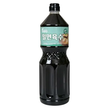 바로 밀면육수2.35kg 1BOX(8EA) 밀면국물 육수 소고기육수 밀면소스 국물육수 대용량 업소용