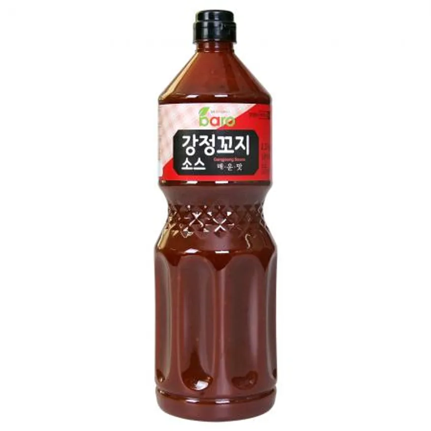 바로 강정꼬지소스(매운맛)2.15kg 1BOX(8EA) 닭강정 떡강정 만두 꼬지 매콤소스 매운양념장 대용량 업소용 이미지
