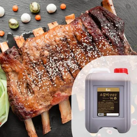 바로 소갈비양념장10kg 1BOX(2EA) 갈비양념장 소갈비양념 고기양념장 갈비양념소스 고기양념 갈비양념 대용량 업소용