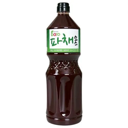 바로 파채소스2kg 1BOX(8EA) 파무침양념장 콩나물무침 만두간장 대용량 업소용