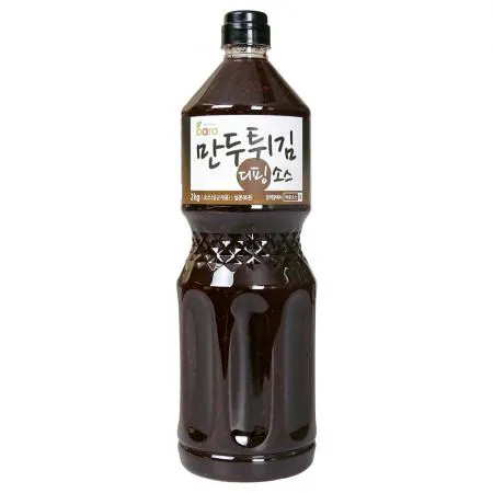 바로 만두튀김디핑소스2kg 1BOX(8EA) 딥핑소스 튀김소스 간장소스 탕수육소스 업소용 대용량
