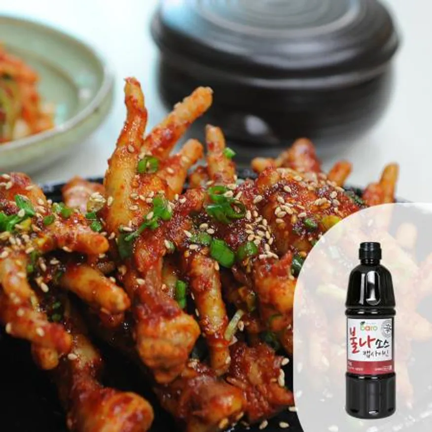 바로 불나소스1kg 1BOX(14EA) 캡사이신소스 매운양념장 대용량 업소용 이미지