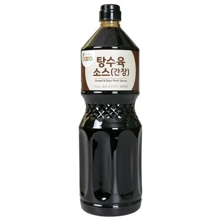 바로 탕수육소스(간장)2kg 1BOX(8EA) 간장탕수육 간장소스 탕수육강정 대용량 업소용