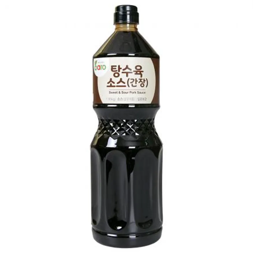 바로 탕수육소스(간장)2kg 1BOX(8EA) 간장탕수육 간장소스 탕수육강정 대용량 업소용 이미지