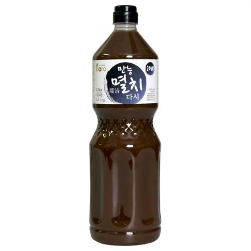 바로 만능멸치다시2.1kg 1BOX(8EA) 다시육수 멸치국물 우동 고농축 대용량 업소용 이미지