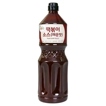 바로 떡볶이소스(매운맛)2.15kg 1BOX(8EA) 고추장떡볶이 양념장 국물떡볶이 매콤떡볶이 대용량 업소용