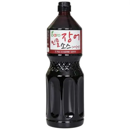 바로 민물장어소스2.1kg(매운맛) 1BOX(8EA) 장어간장소스 장어구이양념장 대용량 업소용