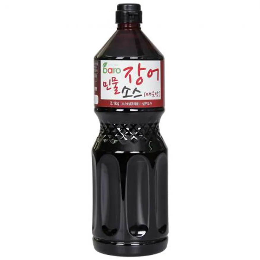 바로 민물장어소스2.1kg(매운맛) 1BOX(8EA) 장어간장소스 장어구이양념장 대용량 업소용 이미지