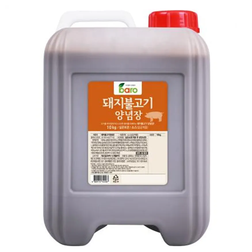 바로 돼지불고기양념장10kg 불고기양념장 돼지불고기양념 고기양념장 불고기소스 대용량 업소용 이미지