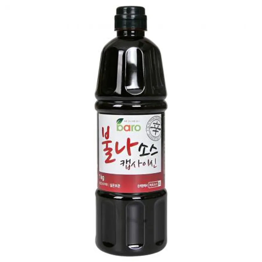 바로 불나소스1kg 1BOX(14EA) 캡사이신소스 매운양념장 대용량 업소용 이미지