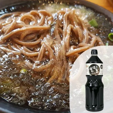 바로 모밀다시2.3kg 1BOX(8EA) 메밀소바 모밀국수 육수 냉모밀 대용량 업소용 이미지