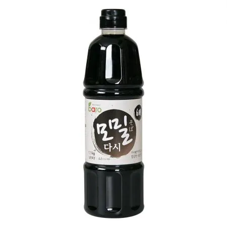 바로 모밀다시1.1kg 1BOX(14EA) 메밀소바 모밀국수 육수 냉모밀 대용량 업소용