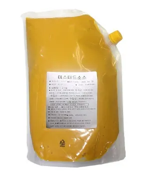 머스타드소스 2kg 캐드 소스텍