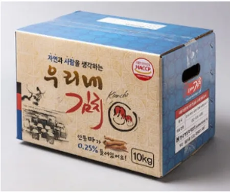 우리네 김치 포기 국내산 10kg(고추가루 : 수입산)