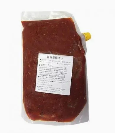 마늘칠리소스 2kg 캐드 소스텍