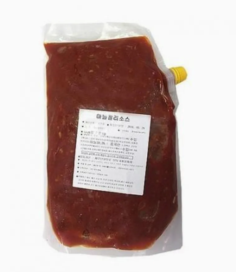 마늘칠리소스 2kg 캐드 소스텍 이미지