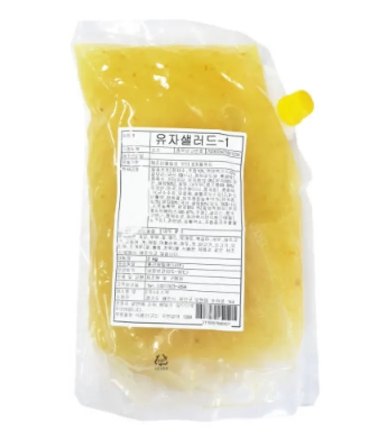 유자샐러드 2kg 캐드 소스텍 이미지