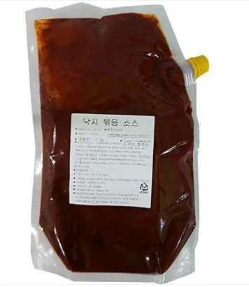 낙지볶음소스 2kg 캐드 소스텍