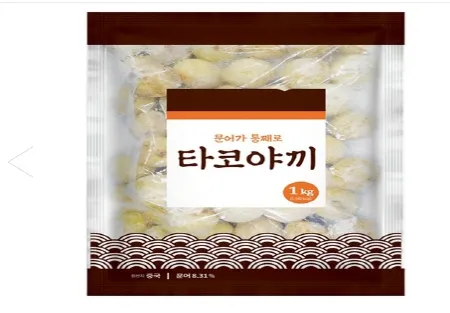 문어가통째로 타코야끼 베스트코 1kg 이미지
