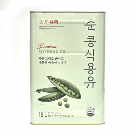 순콩식용유(유맥)18L