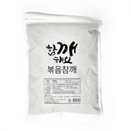 볶은참깨(수입산)1kg 이미지