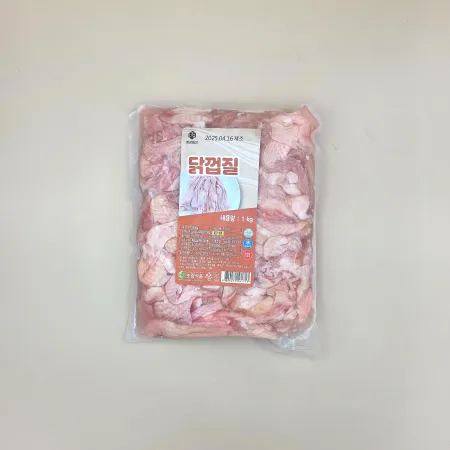 (냉동)닭껍질(닭스킨)(국내산)1kg