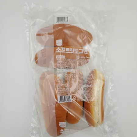 (냉동)소프트핫도그번(삼립)300g