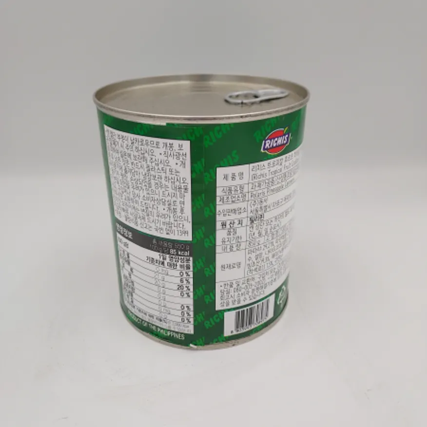 ★무료배송★후르츠칵테일-소(리치스)850g 이미지