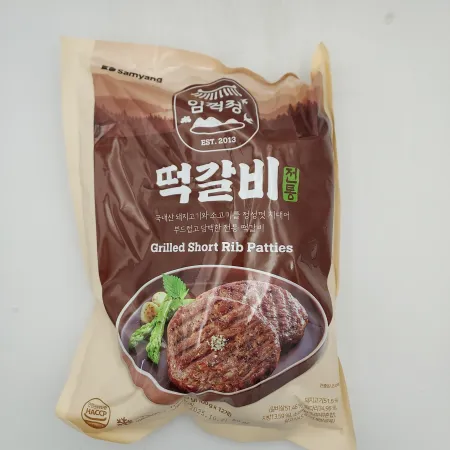 (냉동)임꺽정떡갈비(삼양냉동)1.2kg