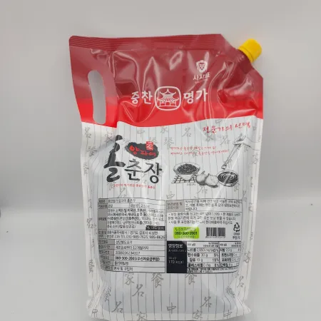 홀춘장(중찬명가) 2.5kg*4 이미지