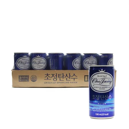 초정탄산수(일화)(BOX)(190ml)(플레인) 이미지