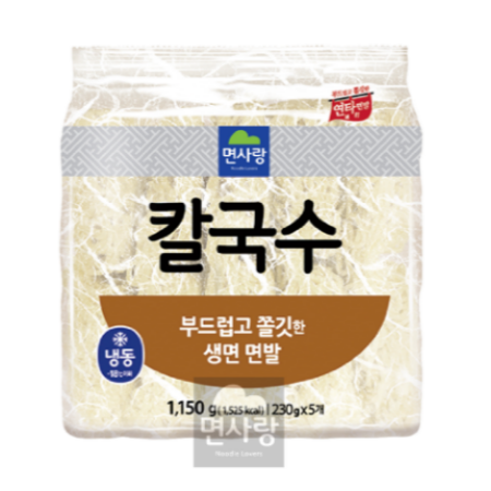 (냉동)칼국수면(면사랑)(230g*5)1.15kg