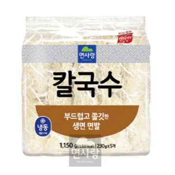 ★무료배송★(냉동)칼국수면(면사랑)(230g*5)1.15kg