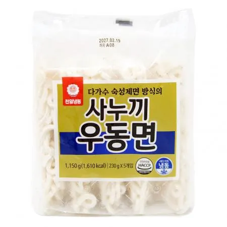 천일 사누끼우동1.15kg [230g x 5개]