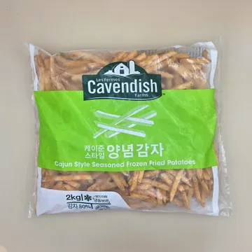 (냉동)케이준스타일양념감자/케이준감자(캐빈디쉬)2kg