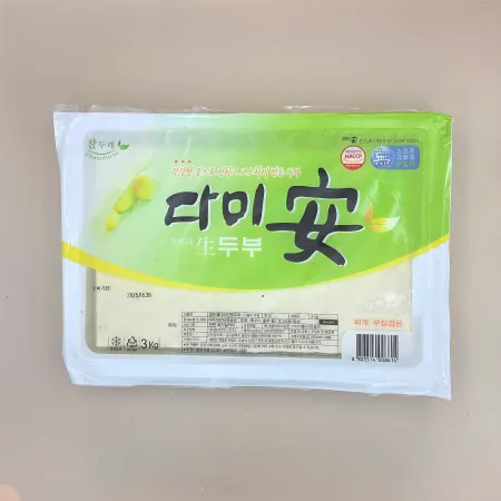 두부(다미안/참두례/수입산)3kg