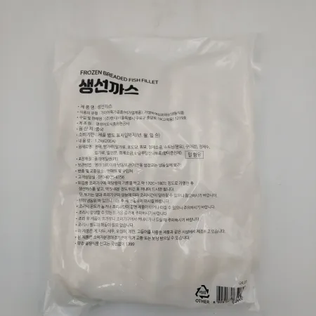 (냉동)생선까스(랜시-1.2kg:중국산) 이미지