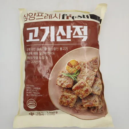 (냉동)고기산적(삼양)1kg