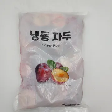 (냉동)자두반태(피자두-중국1kg
