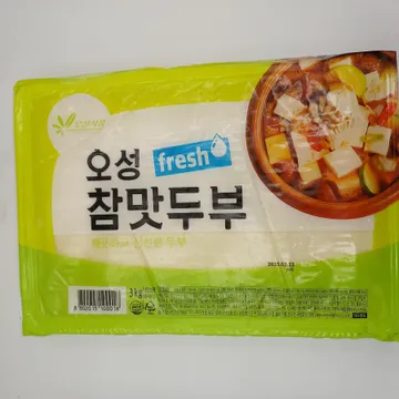 두부 (오성두부 3kg-찌개용)