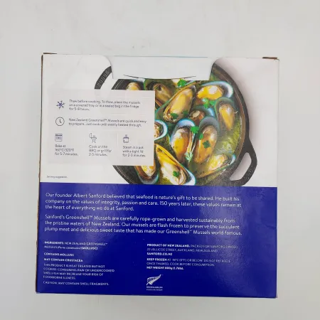 (냉동)그린쉘(그린홍합)800g 이미지