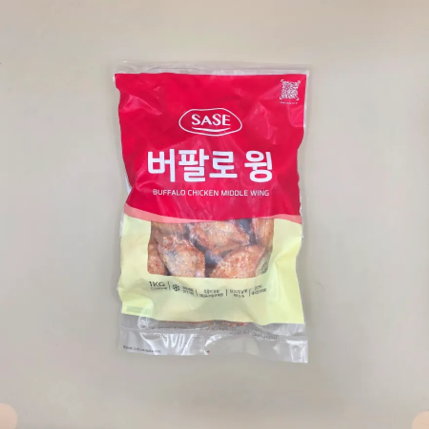 (냉동)버팔로윙(치킨윙)(사세)1kg 이미지