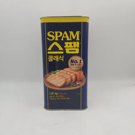 스팸클래식(대-1.8kg-백설(씨제이))